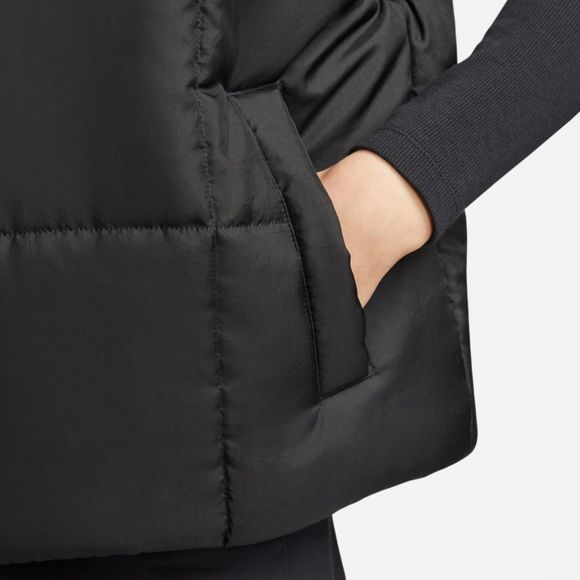 Nike NWT Sz M Black Sportswear Women's Classic Puffer Therma-FIT Loose Vest - Picture 8 of 15